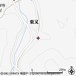 京都府京丹波町（船井郡）東又（丸尾）周辺の地図