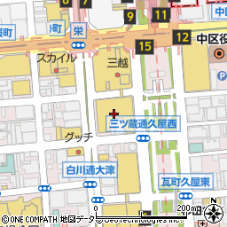 ひさご 名古屋ラシック店周辺の地図