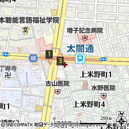 愛知県名古屋市中村区太閤通3丁目26周辺の地図