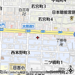 東邦ガス名古屋支社中村営業所周辺の地図