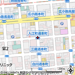 入江町通本町周辺の地図