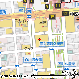 カリモク６０　名古屋ラシック店周辺の地図