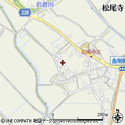 滋賀県愛知郡愛荘町松尾寺660周辺の地図