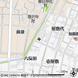 愛知県あま市七宝町川部屋敷代24周辺の地図