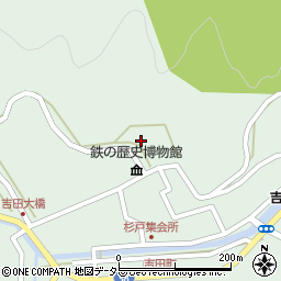 島根県雲南市吉田町吉田2466周辺の地図