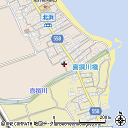 滋賀県大津市和邇北浜153周辺の地図