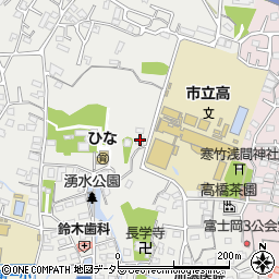 静岡県富士市比奈1543周辺の地図