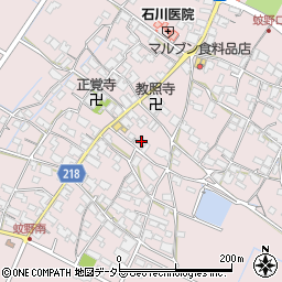 滋賀県愛知郡愛荘町蚊野1441周辺の地図
