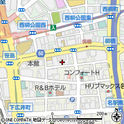 ニホンモニター株式会社　名古屋モニターセンター周辺の地図