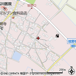 滋賀県愛知郡愛荘町蚊野439周辺の地図