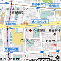 ファミリーマート名古屋広小路伏見店周辺の地図