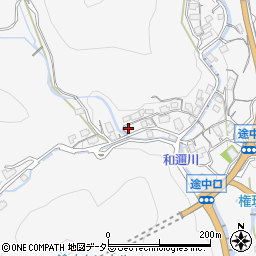 滋賀県大津市伊香立途中町372周辺の地図