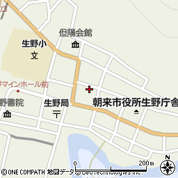 兵庫県朝来市生野町口銀谷764周辺の地図