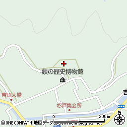 島根県雲南市吉田町吉田2466-1周辺の地図