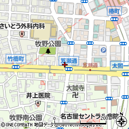 名古屋フラワーホテルＰａｒｔ２周辺の地図