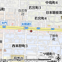 だるまや商店周辺の地図