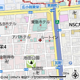 愛知県名古屋市中区栄4丁目9-17周辺の地図