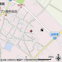 滋賀県愛知郡愛荘町蚊野450周辺の地図