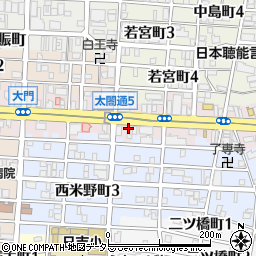 浅井薬局　太閤店周辺の地図