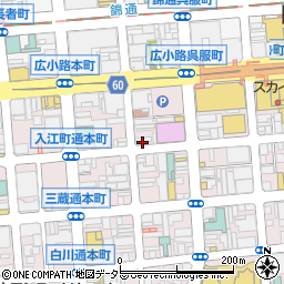 炭火焼き鳥 ブラザー 栄住吉店周辺の地図