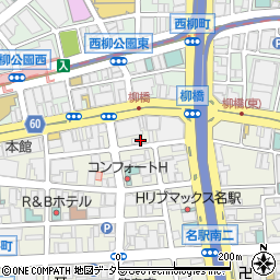 ＰＥＮＣＩＬ柳橋周辺の地図