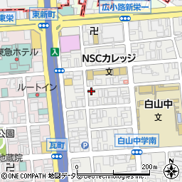 タイムズ新栄第１１駐車場周辺の地図