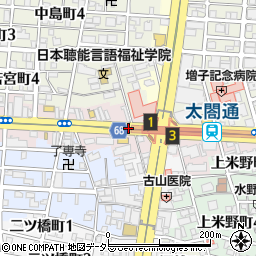 中村区役所(西)周辺の地図