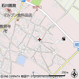 滋賀県愛知郡愛荘町蚊野1492周辺の地図
