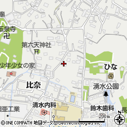 静岡県富士市比奈1406周辺の地図
