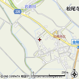 滋賀県愛知郡愛荘町松尾寺662周辺の地図