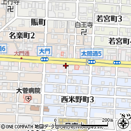 太閤通５２２ビル周辺の地図