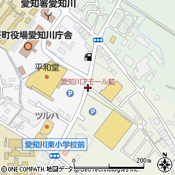愛知川アモール前周辺の地図