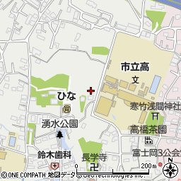 静岡県富士市比奈1542周辺の地図