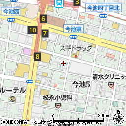 神澤千景バレエスタジオ周辺の地図