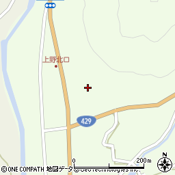 兵庫県宍粟市波賀町上野1025周辺の地図