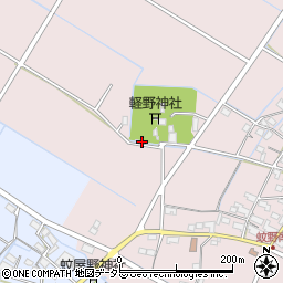 滋賀県愛知郡愛荘町蚊野2874周辺の地図