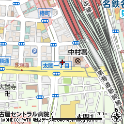 株式会社シーエスエー　名古屋支店周辺の地図