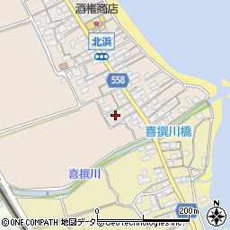 滋賀県大津市和邇北浜160周辺の地図