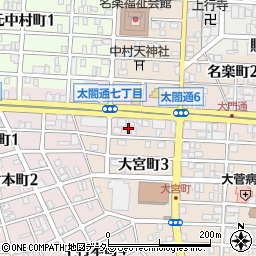 葵建設株式会社一級建築事務所周辺の地図