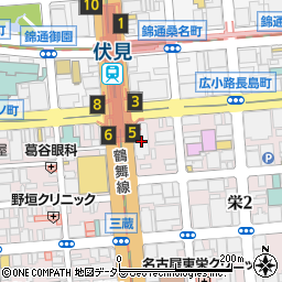 東京センチュリー株式会社　名古屋営業部周辺の地図