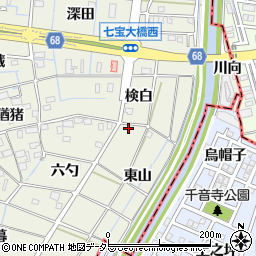 愛知県あま市七宝町桂六勺8周辺の地図