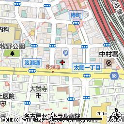 愛知県名古屋市中村区椿町19-16周辺の地図