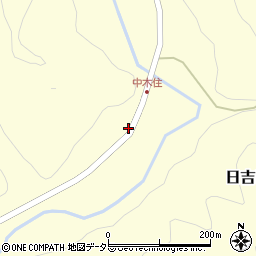 京都府南丹市日吉町木住ユリハナ周辺の地図
