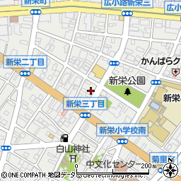 フィールドシティー新栄第１周辺の地図