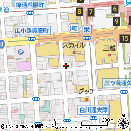 俵家商店 マルコメ栄 2階店周辺の地図