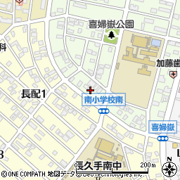 愛知県長久手市喜婦嶽1013周辺の地図