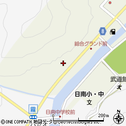 鳥取県日野郡日南町生山422周辺の地図
