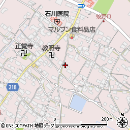滋賀県愛知郡愛荘町蚊野1454周辺の地図