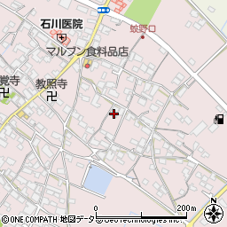 滋賀県愛知郡愛荘町蚊野1483周辺の地図