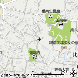 静岡県富士市比奈1210周辺の地図